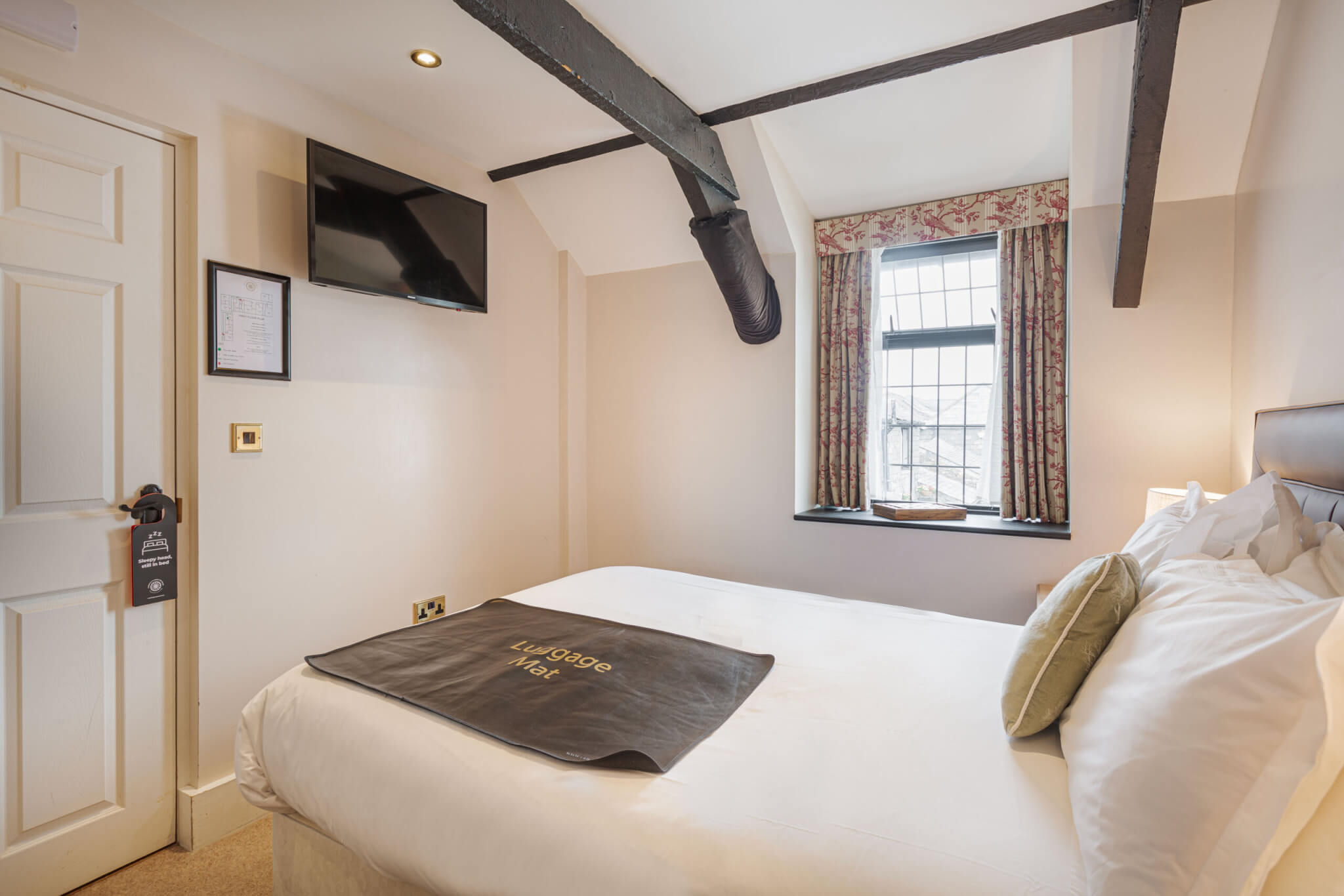 Classic Small Double Room Hotel Cornwall 1 scaled